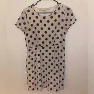 Madewell Broadway & Broome Polka Dot Mini Dress